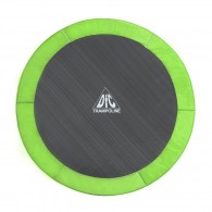 Батут DFC Trampoline Fitness с сеткой 5ft, зеленый